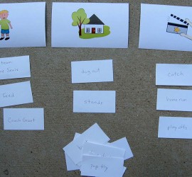 story elements word sort