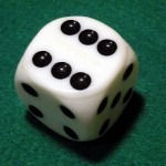 let your student roll the dice to see which part(s) of the word to spell